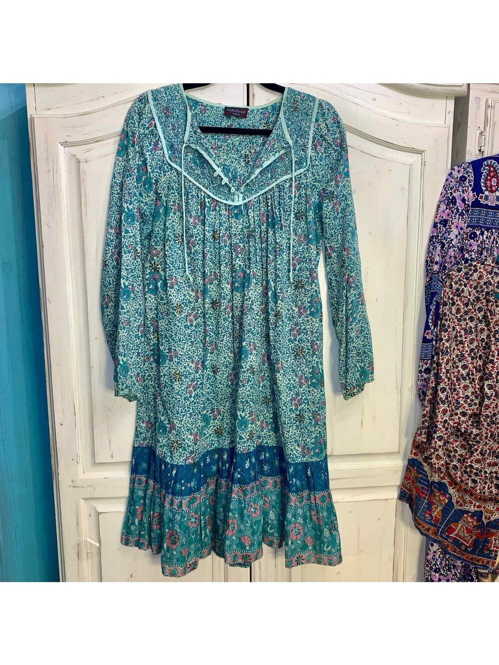 90’s STELLA FOREST COTTON HIPPIE INDIA DRESS S/M